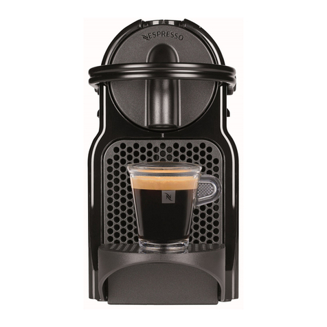 Nespresso Magimix M105 User manual
