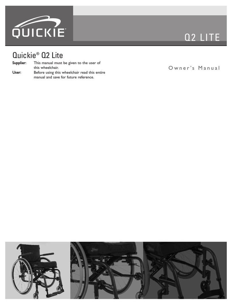 Quickie Q2 Lite User manual