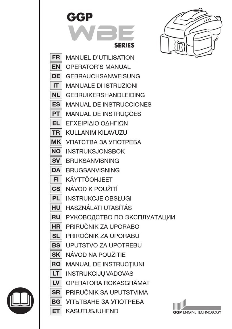 GGP WBE Series User manual
