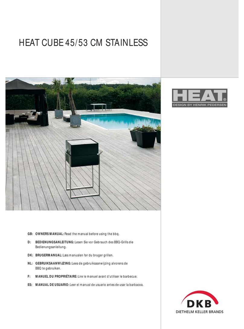 DKB HEAT CUBE 45 owner's manual