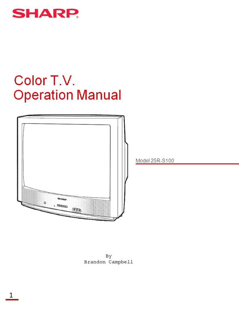 Sharp 25R S100 User manual