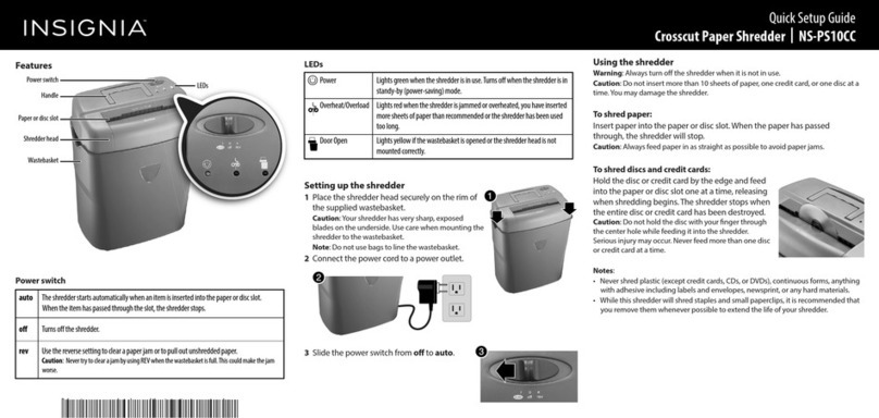 Insignia NS-PS10CC Quick setup guide
