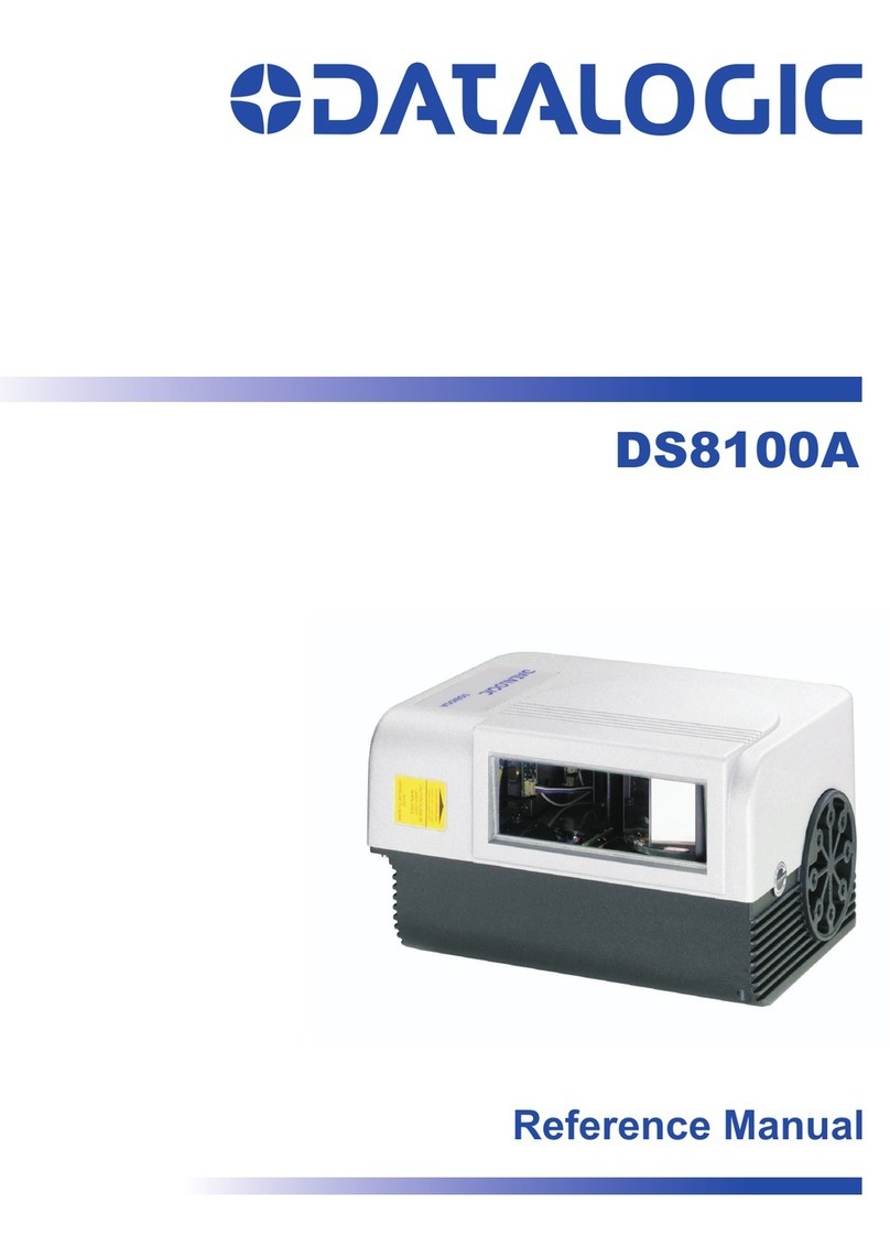 Datalogic DS8100A Reference manual