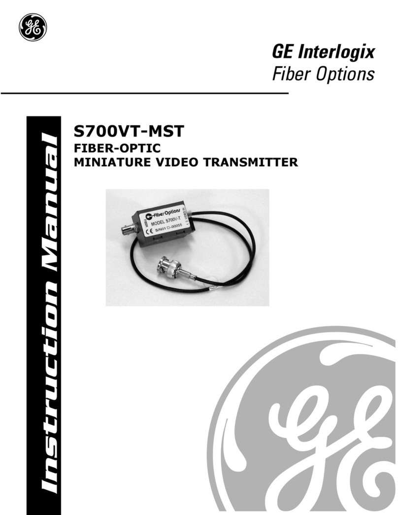 GE Interlogix S700VT-MST instruction manual