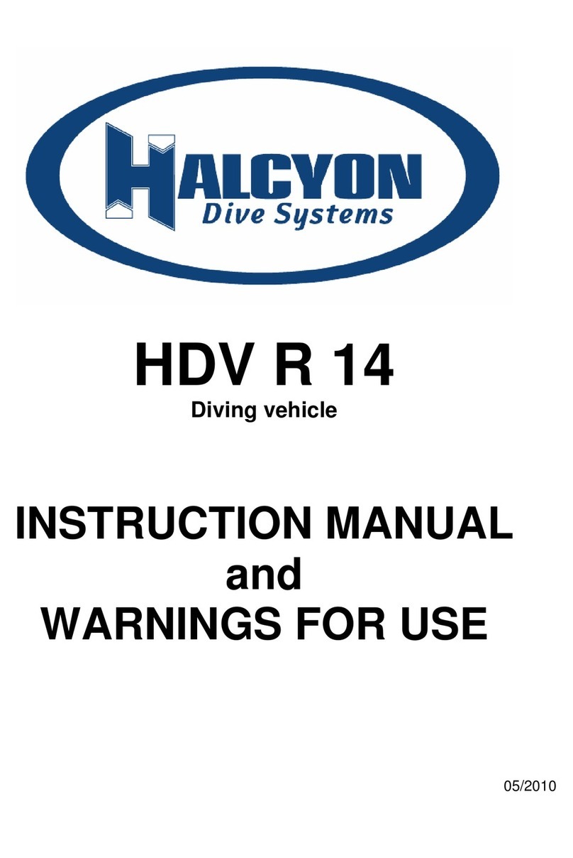 Halcyon HDV R 14 instruction manual