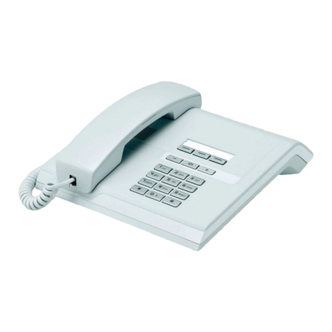 Siemens HiPath 4000 OpenStage 10 T operating instructions