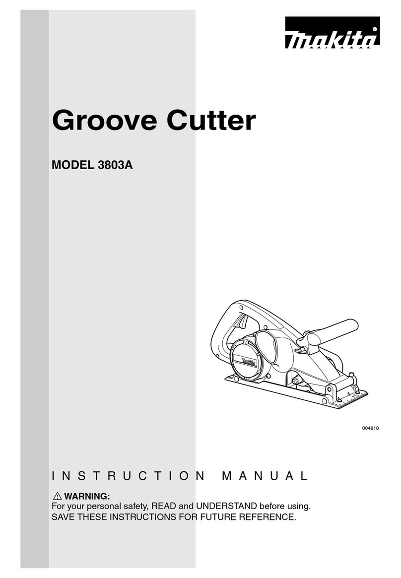 Makita 3803A User manual
