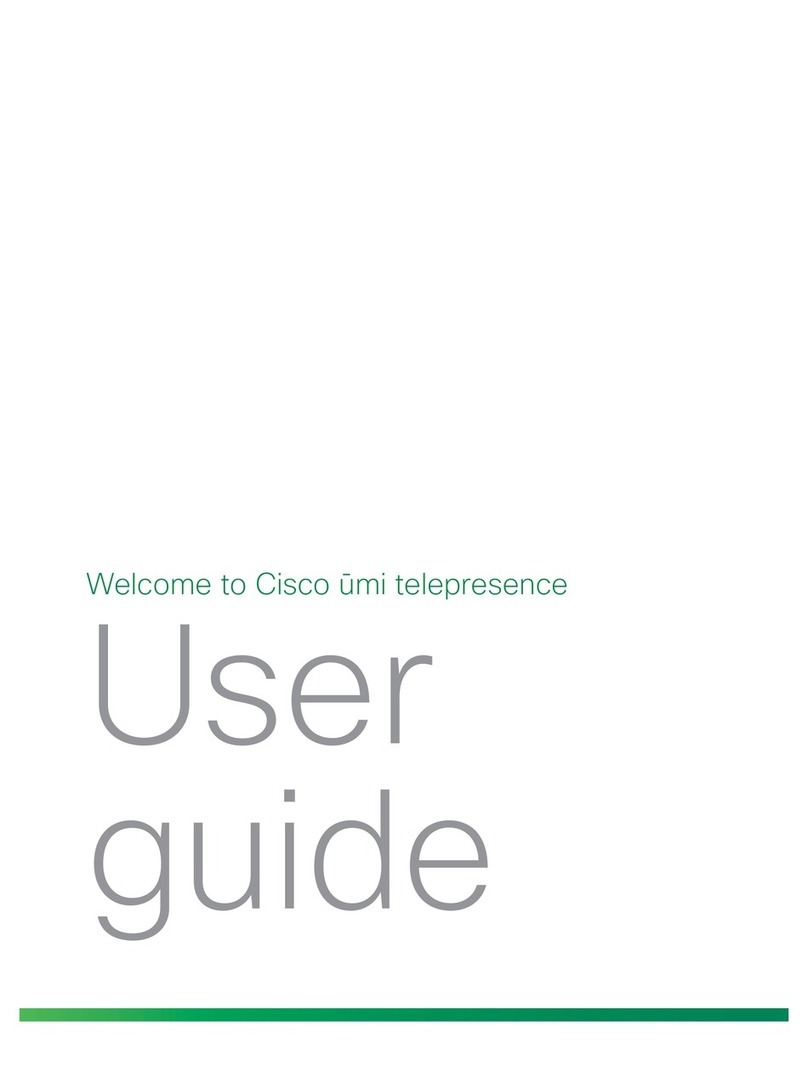 Cisco ?mi telepresence User manual Cisco ?mi telepresence User manual