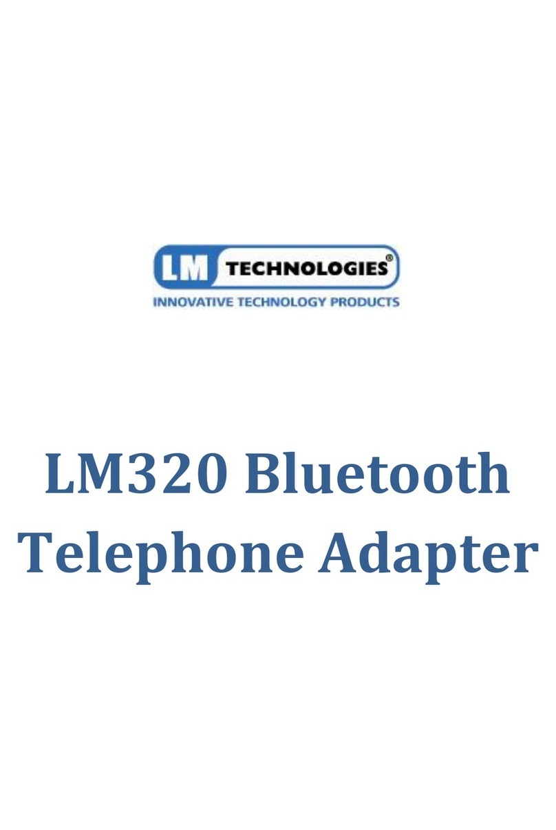 LM Technologies LM320 User manual