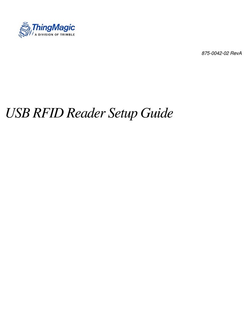 ThingMagic USB RFID Reader User manual