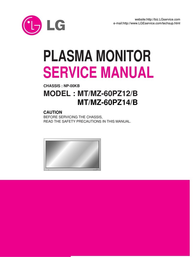LG MZ-60PZ12 User manual