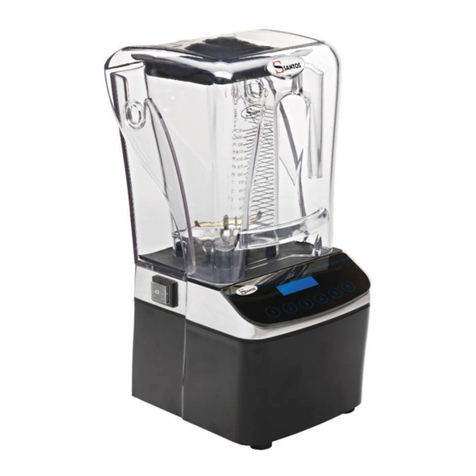 Santos BRUSHLESS BLENDER 62 Operating instructions
