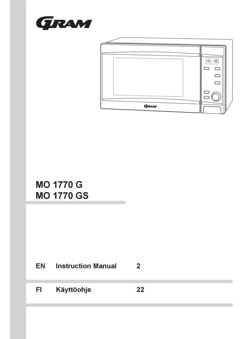 Gram MO 1770 GS instruction manual