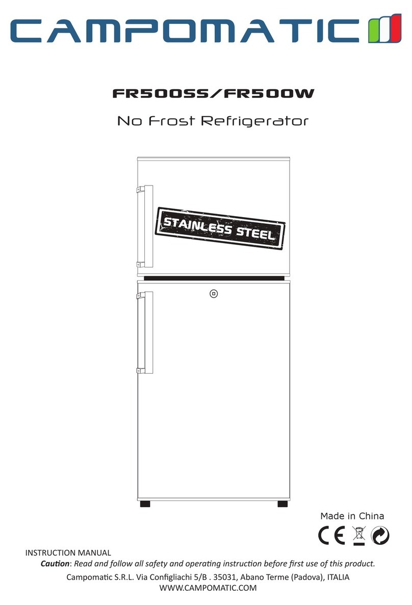 Campomatic FR500SS instruction manual