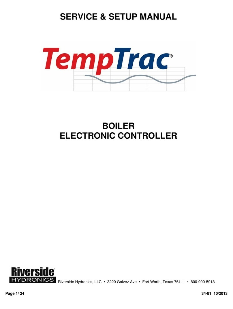 Riverside Hydronics TempTrac Service & setup manual