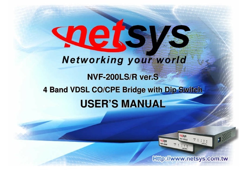 netsys NVF-200LS/R user manual