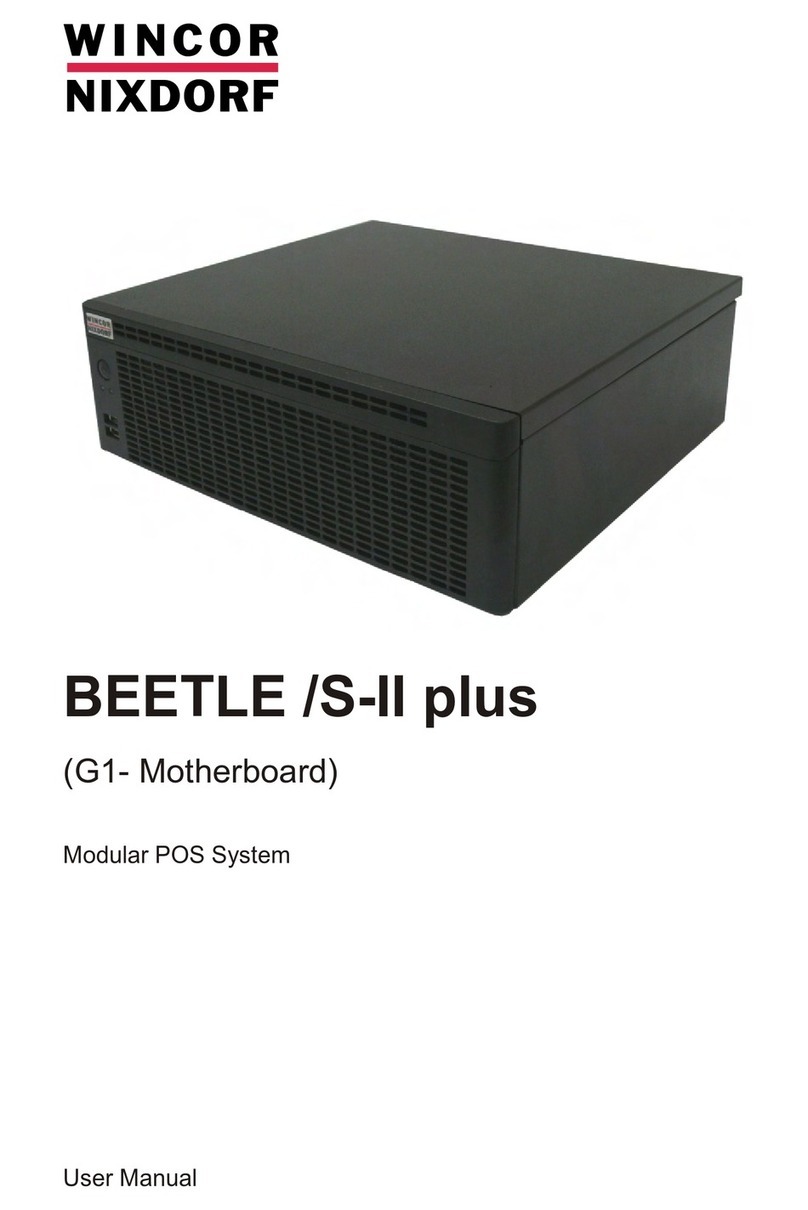 Wincor Nixdorf BEETLE /S-II plus user manual