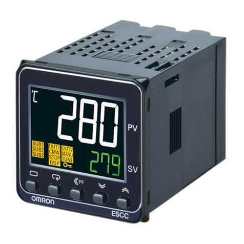 Omron E5C series User manual