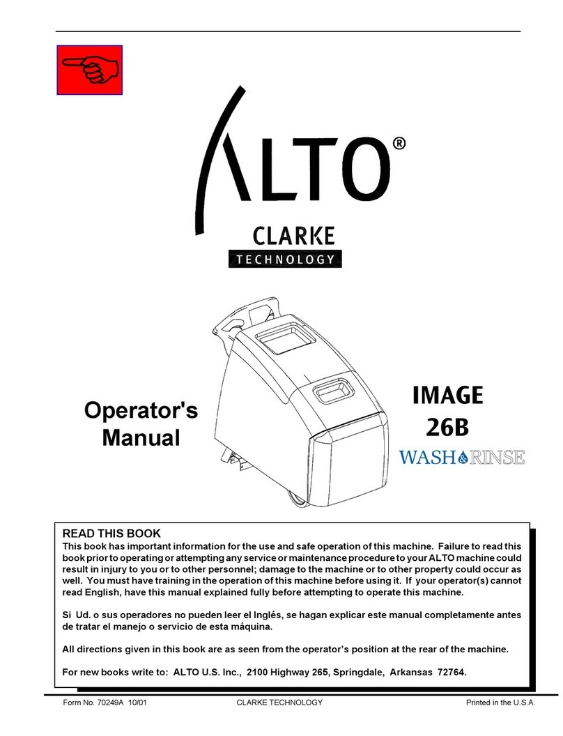 Alto IMAGE 26B User manual