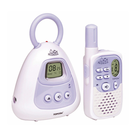 Topcom Babytalker 1010 User manual