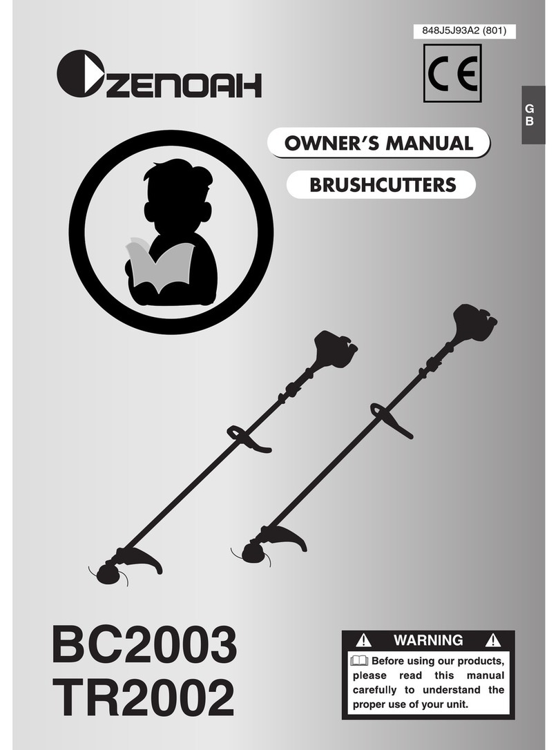 Zenoah Zenoah BC2003 owner's manual