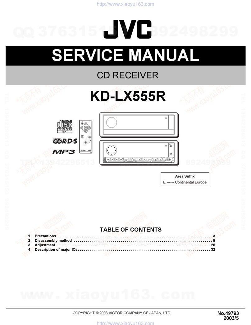 JVC KD-LX555R User manual