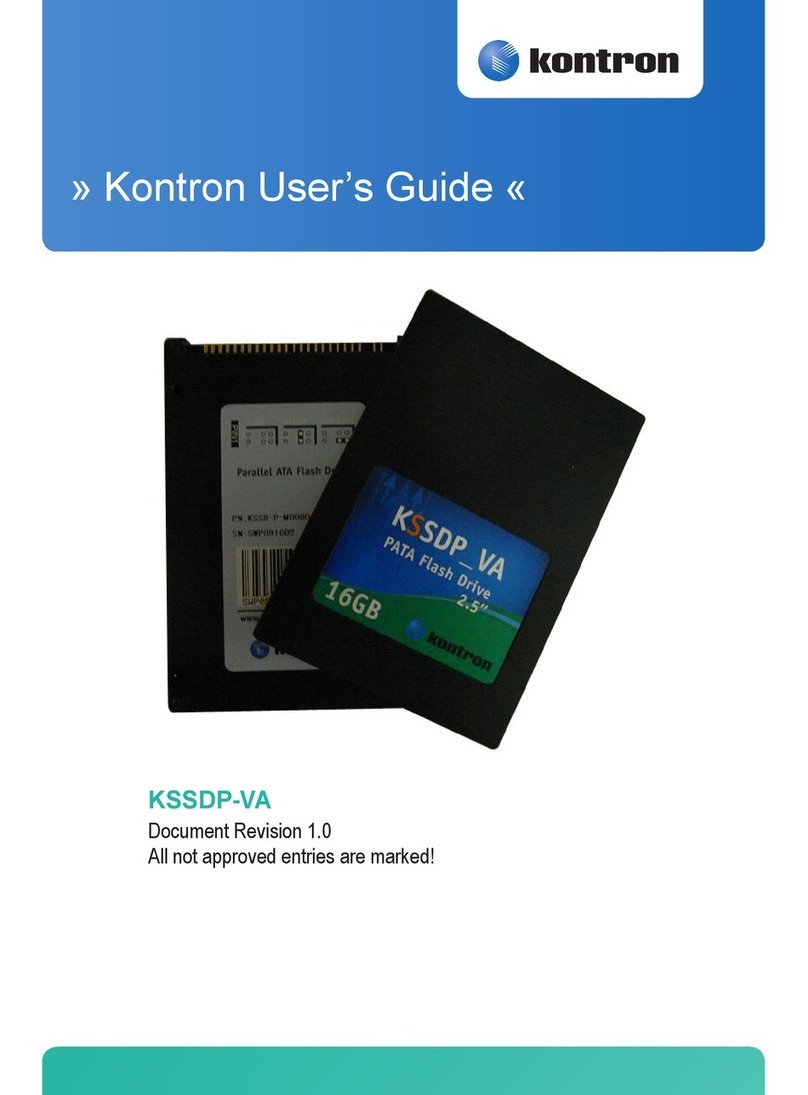 Kontron KSSDP-VA User manual