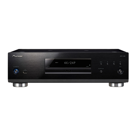 Pioneer BDP-LX88 User manual