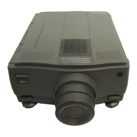InFocus LitePro 580 User manual