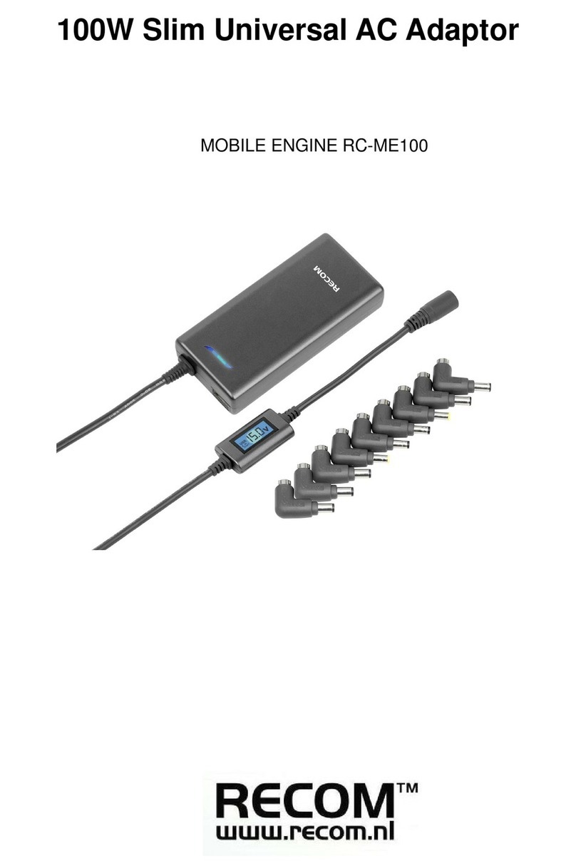 Recom RC-ME100 user manual