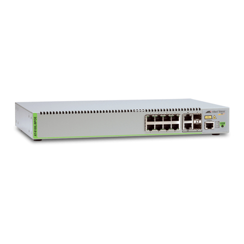 Allied Telesis AT-8100L/8 User manual