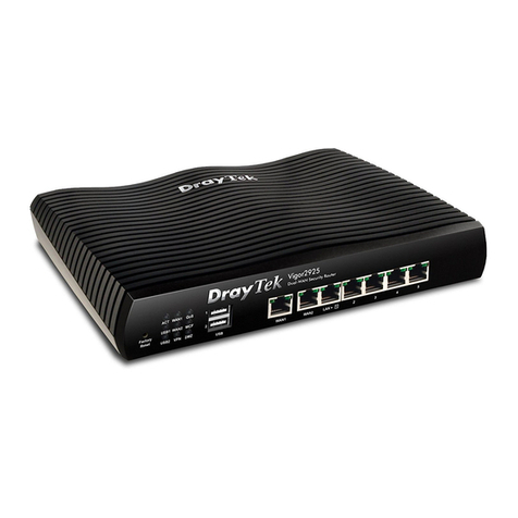 Draytek Vigor 2925 Series user guide