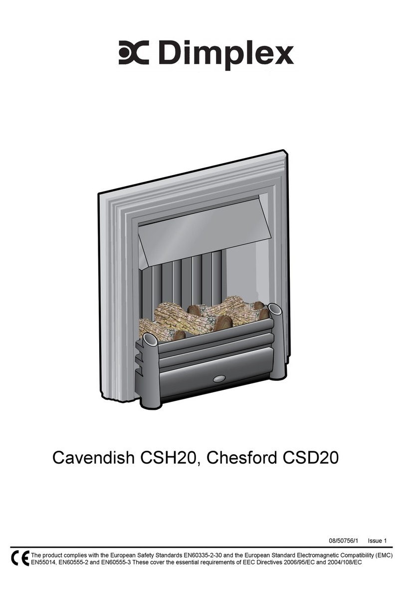 Dimplex Cavendish CSH20 User manual