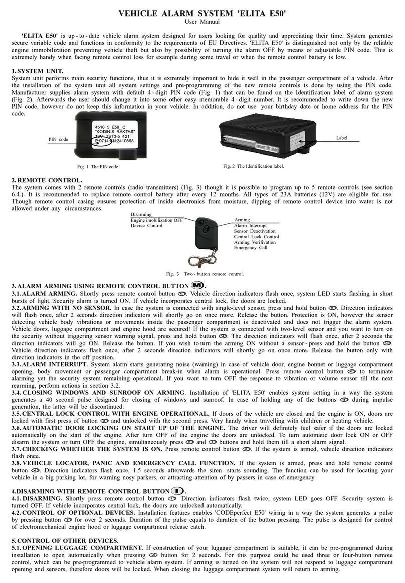 ELITA E50 user manual