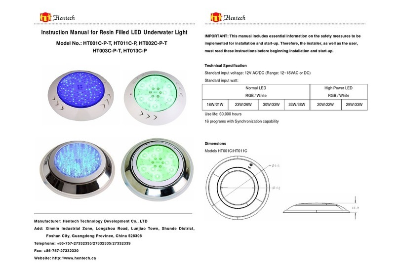 hentech HT001C-P-T instruction manual
