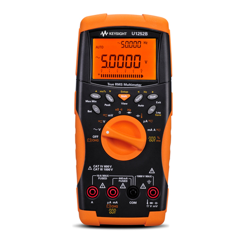 Keysight U1251B User's and service guide