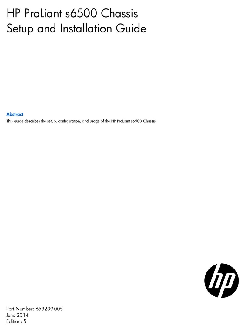 HP ProLiant s6500 Chassis Operating and safety instructions
