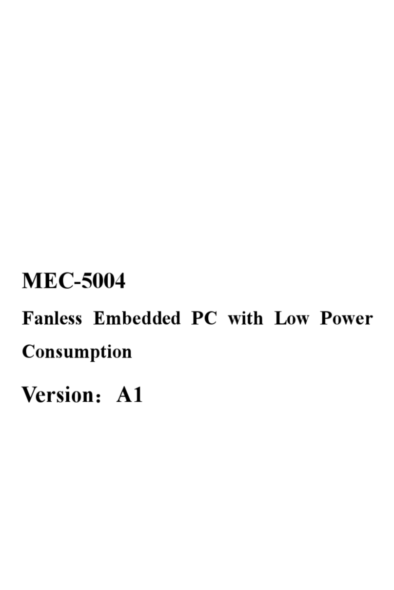 EVOC MEC--5004 user manual