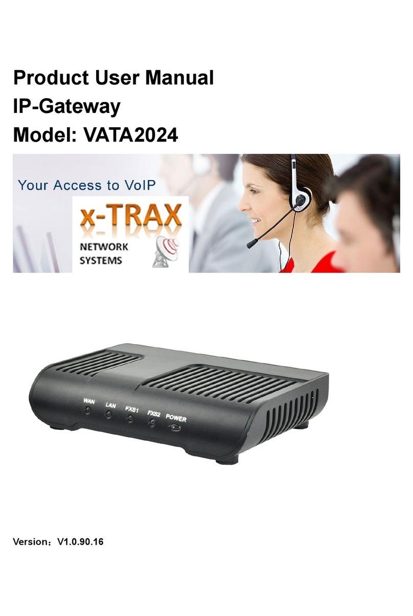 X-Trax VATA2024 Product user manual