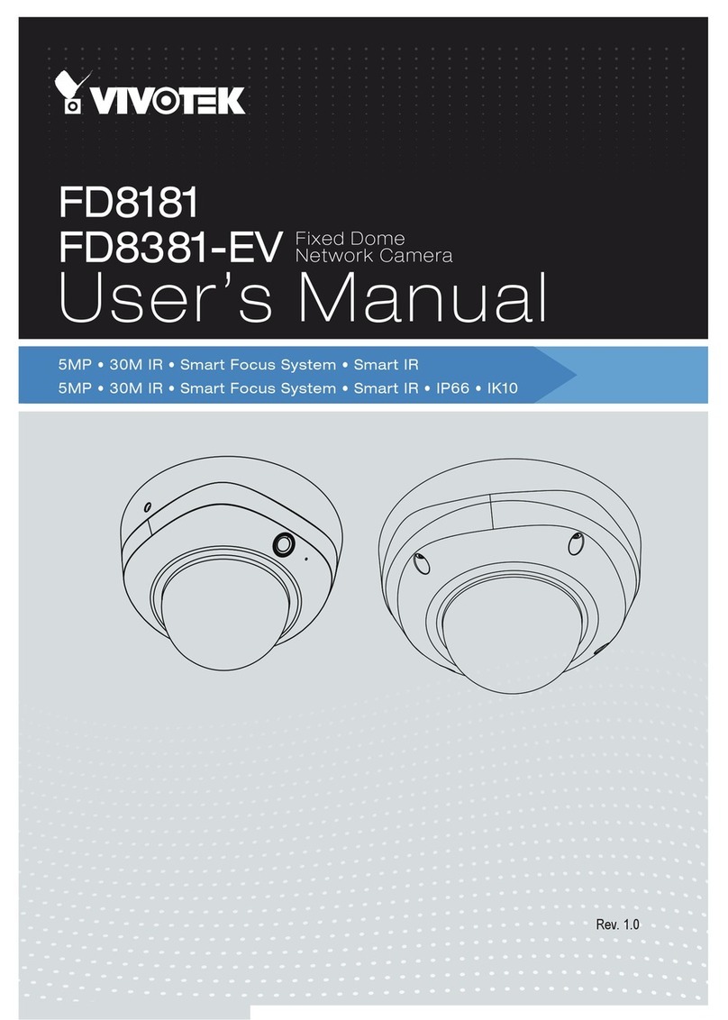 Vivotek FD8181 User manual