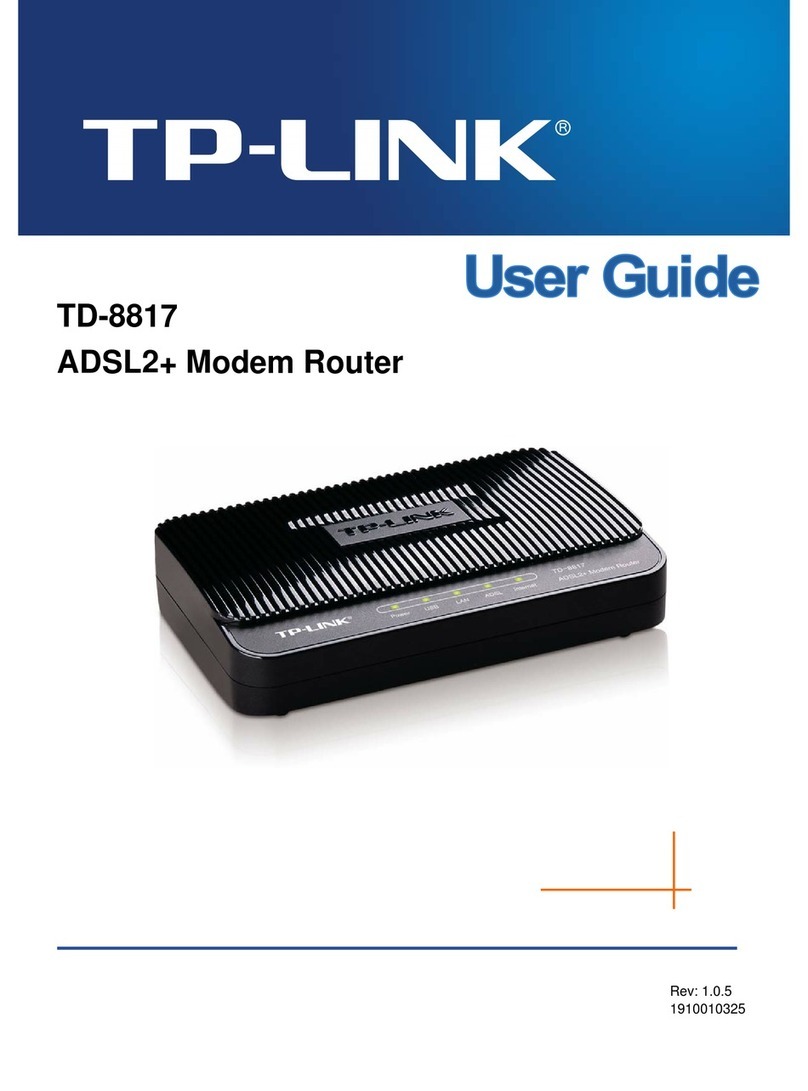 TP-Link TD-8817 User manual TP-Link TD-8817 User manual