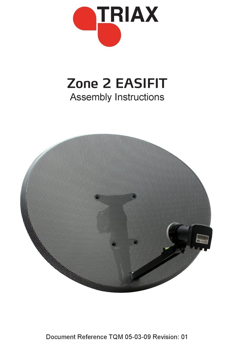 Triax Zone 2 EASIFIT Assembly instructions