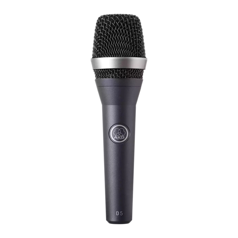 AKG D 5 User instructions