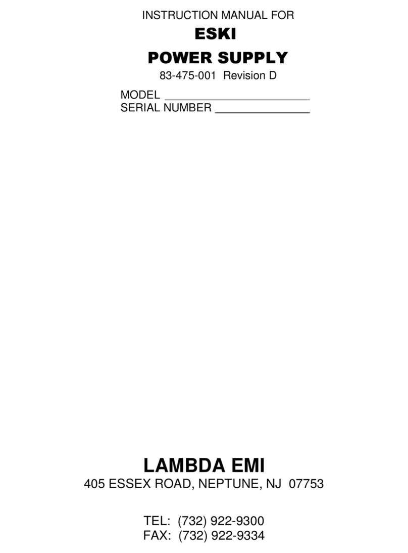 Lambda ESKI User manual Lambda ESKI User manual