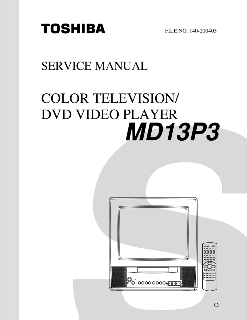 Toshiba MD13P3 Service manual