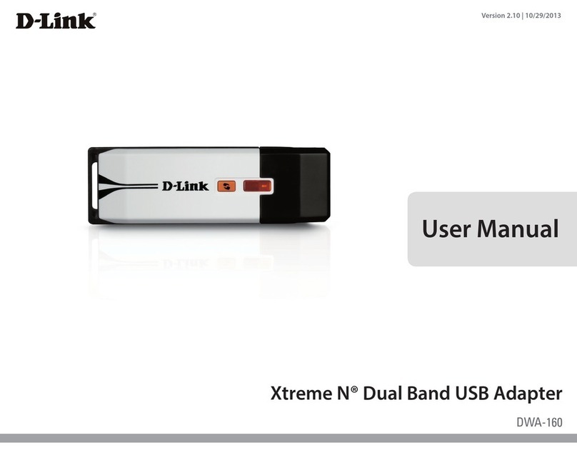 D-Link Xreme N DWA-160 User manual D-Link Xreme N DWA-160 User manual