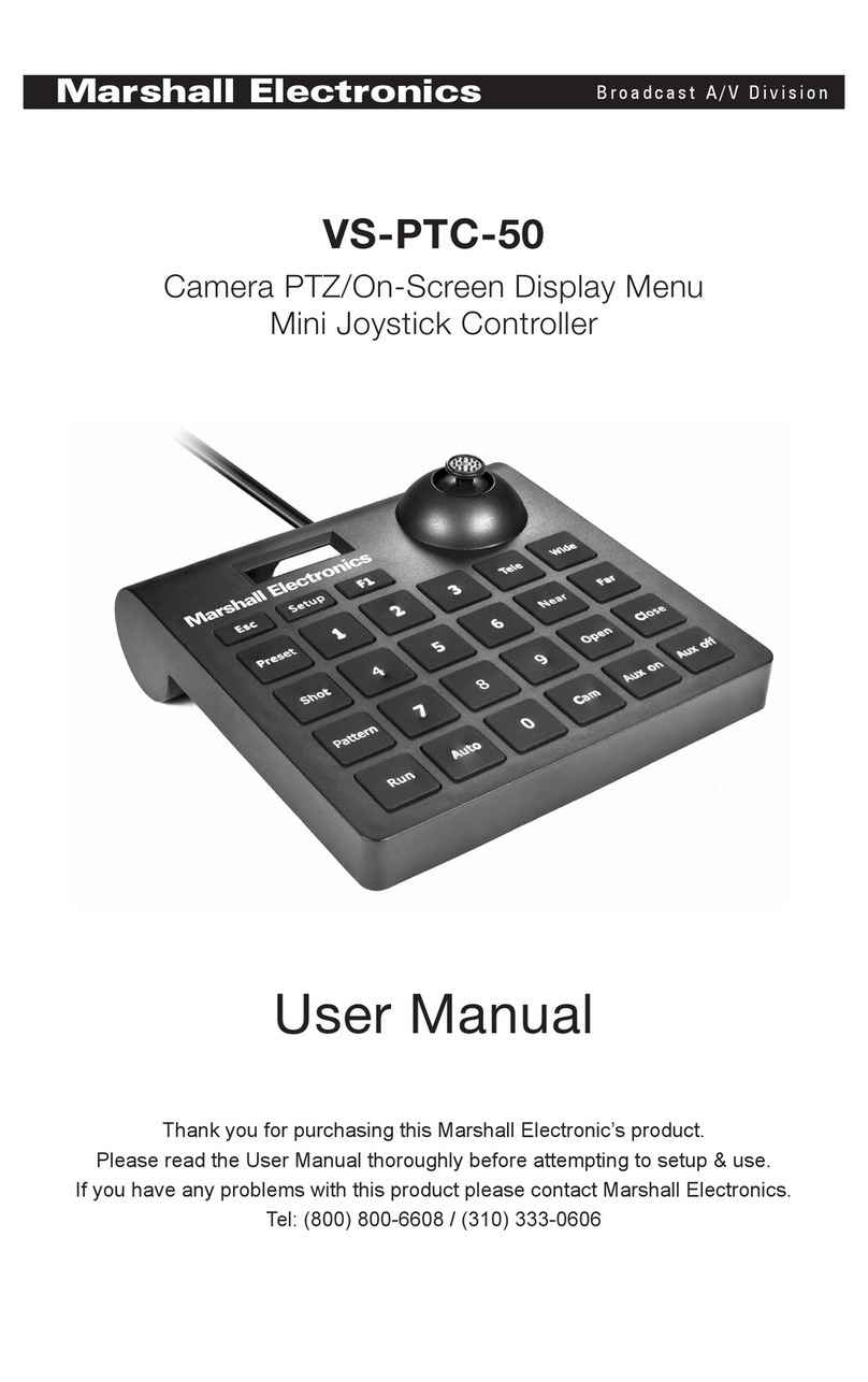 Marshall Electronics VS-PTC-50 user manual