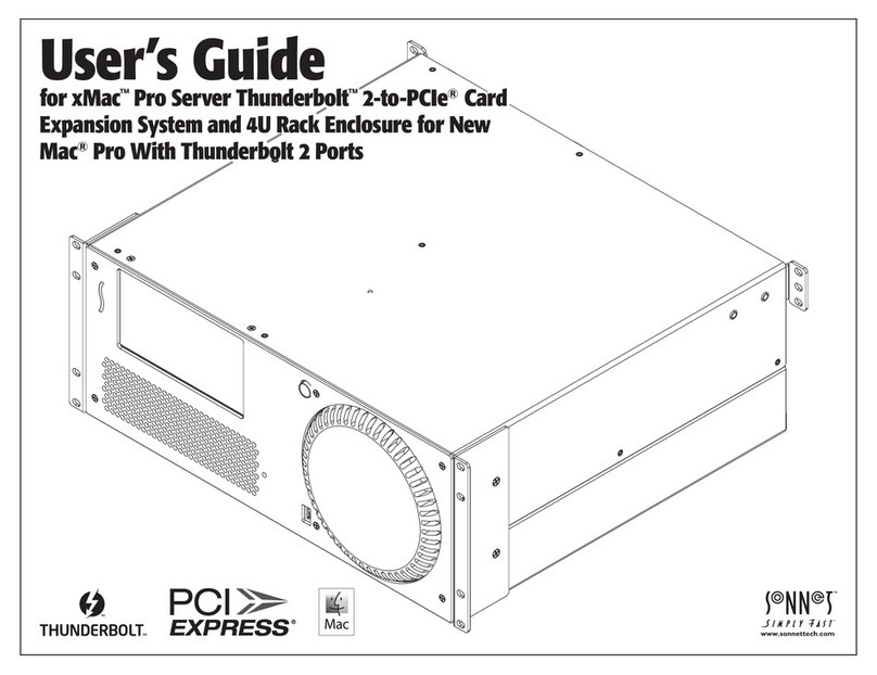 Sonnet XMac Pro server user guide