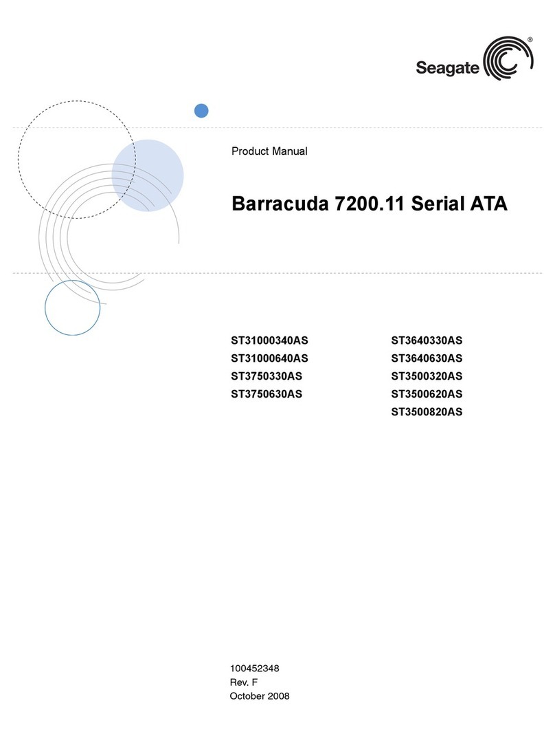 Seagate ST31000340AS User manual
