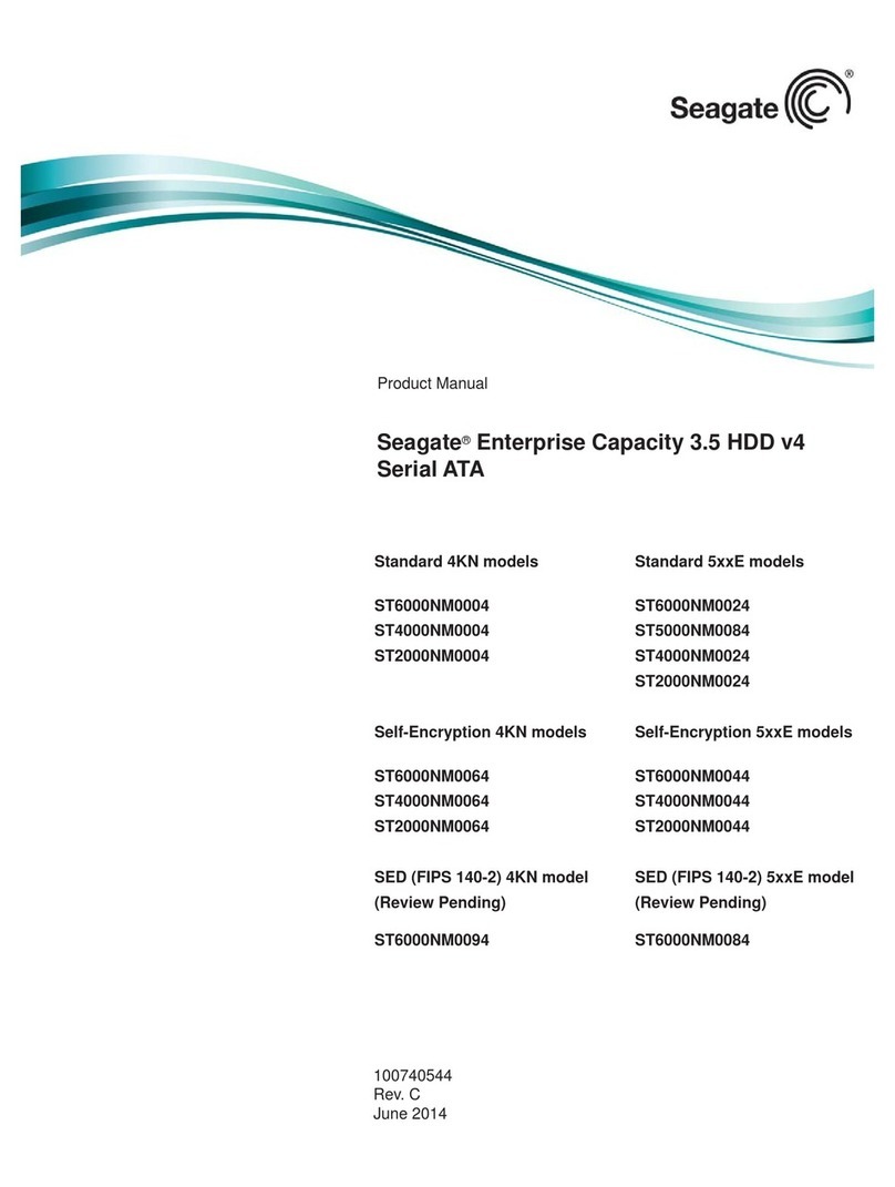 Seagate ST6000NM0004 User manual